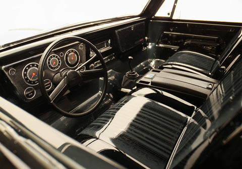 Traxxas 9114-BLK 1969-1972 Chevrolet Blazer Body Interior, Black
