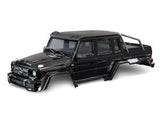 TRA9129-BLK 9129-BLK TRX-6 Mercedes G63 6X6 Complete Clipess Body, Black