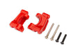 TRA9136X-RED 9136X-RED Extreme Heavy-Duty Caster Blocks, L&R, Red
