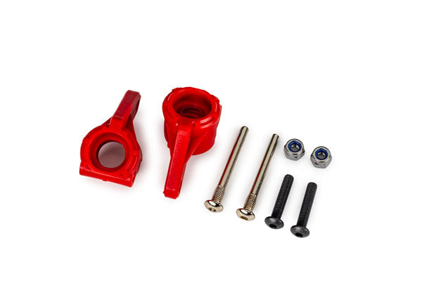 TRA9137-RED 9137-RED Extreme Heavy Duty Steering Blocks, Red