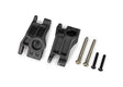 TRA9150-GRAY 9150-GRAY Extreme Heavy Duty Rear Stub Axle Carriers, Gray