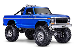 TRA92046-4-BLUE 92046-4-BLUE TRX-4 1979 Ford F-150 Ranger XLT 1/10 4WD Crawler, Blue