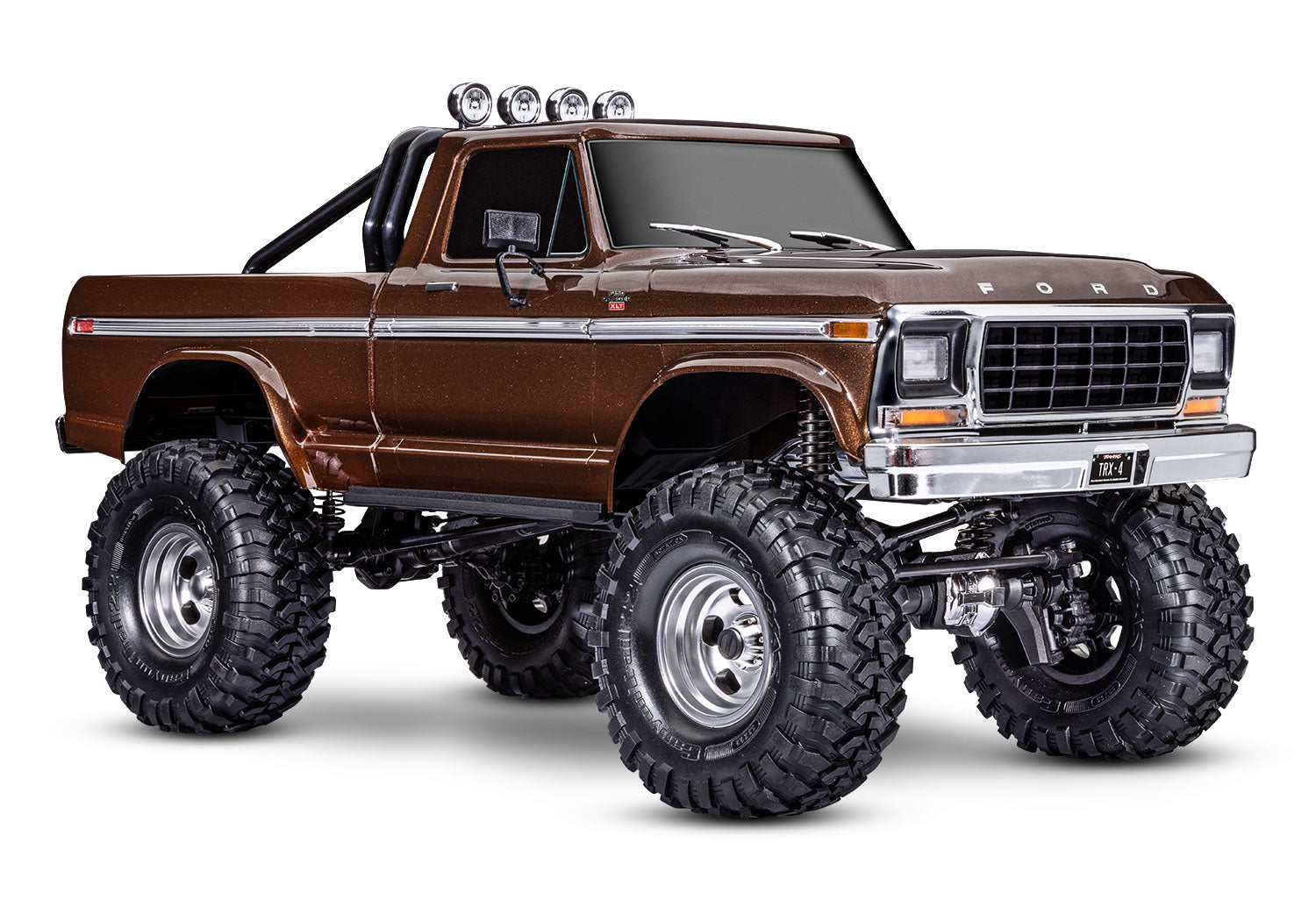 TRX-4 1979 Ford F-150 Ranger 1/10 4X4 Crawler RTR, Brown – Dollar