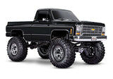 TRA92056-4-BLK 92056-4-BLK TRX-4 1979 Chevy K10 1/10 4X4 Crawler RTR, Black