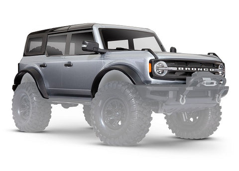 Traxxas 9211G 2021 Ford Bronco Body, Complete, Iconic Silver