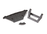 TRA9223 9223 Front Bumper Mount w/ Skidplate and 3x12mm BCS (7)