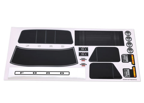 Traxxas 9297 1979 Ford F-150 Decal Sheet