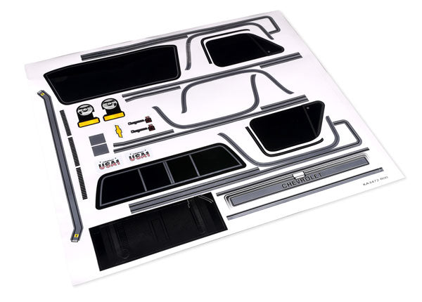 TRA9299 9299 1979 TRX-4/Chevrolet K10 Decal Sheet