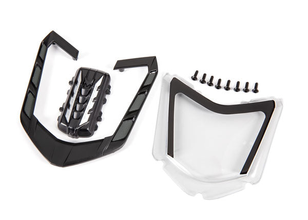 TRA9321 9321 Rear Window & Engine Cover for Chevrolet Corvette Stingray Body