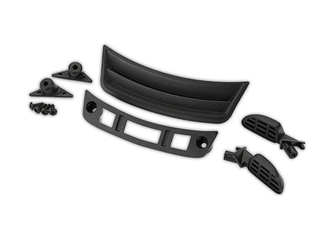 Traxxas 9343 Side Mirrors & Hood Vent for Toyota Supra GT4 Body