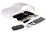 TRA9421 9421 Ford Mustang Fox Body, Clear/Unpainted