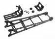 TRA9460 9460 Wheelie bar, black (assembled)/ wheelie bar mount