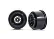 TRA9473 9473 Weld Racing Drag Wheels, Rear, Gloss Black (2)