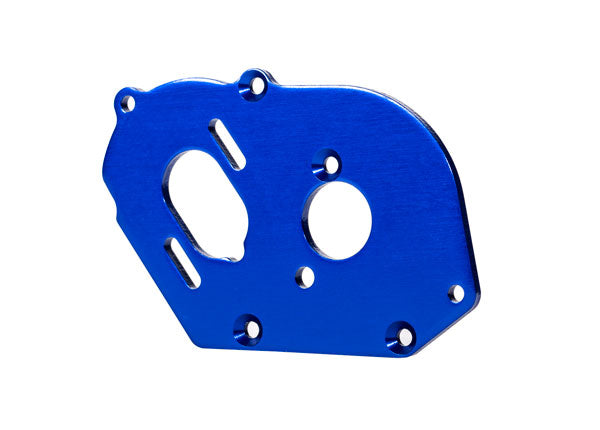 TRA9490 9490 Plate, motor, blue (3.2mm thick) (aluminum)