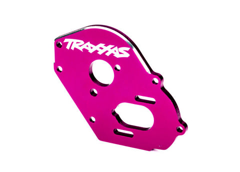 Traxxas 9490P Plate, motor, pink (4mm thick) (aluminum)
