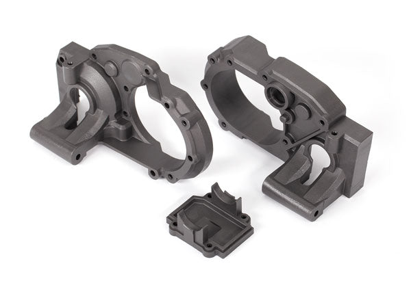 TRA9493 9493 Gray gearbox halves (L&R) for Magnum 272R transmission