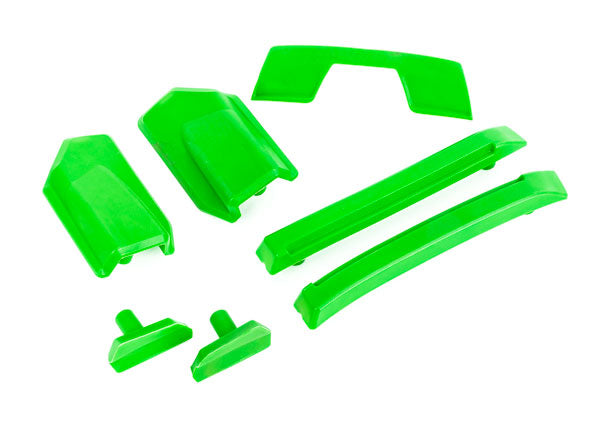 TRA9510G 9510G Reinforcement Set for Sledge Body, Green