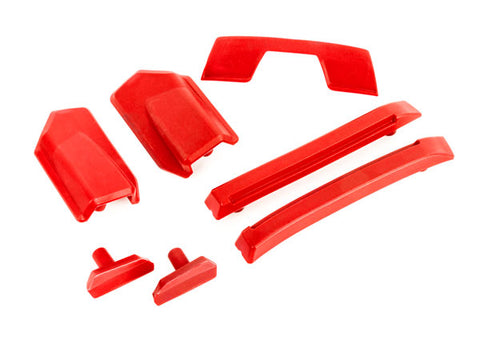 Traxxas 9510R Reinforcement Set for Sledge Body, Red