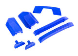 TRA9510X 9510X Reinforcement Set for Sledge Body, Blue