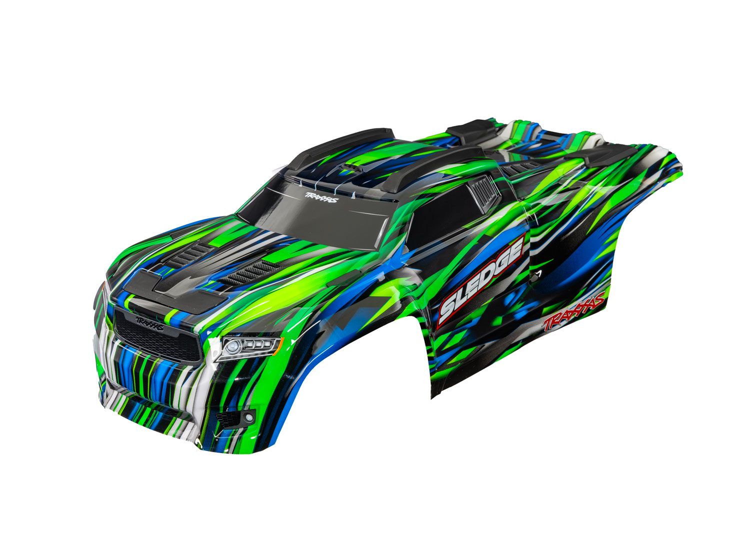 TRA9511-GRN 9511-GRN Sledge Body, Complete, Green