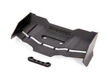 TRA9517 9517 Rear Wing w/ Washer & 4x12mm Screws (2), Black