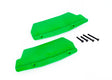 TRA9519G 9519G Rear Mud Guards (L&R), Green