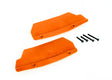 TRA9519T 9519T Rear Mud Guards (L&R), Orange