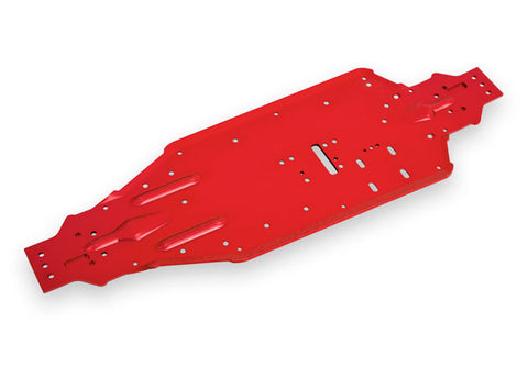 Traxxas 9522R Aluminum Chassis for Sledge, Red