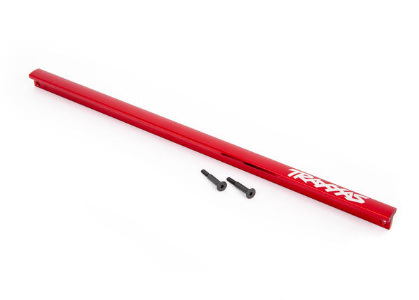 TRA9523R 9523R Aluminum T-Bar Center Brace w/ 3x16mm SS (2), Red