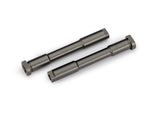TRA9525-GRAY 9525-GRAY Aluminum Bellcrank Steering Posts, Gray