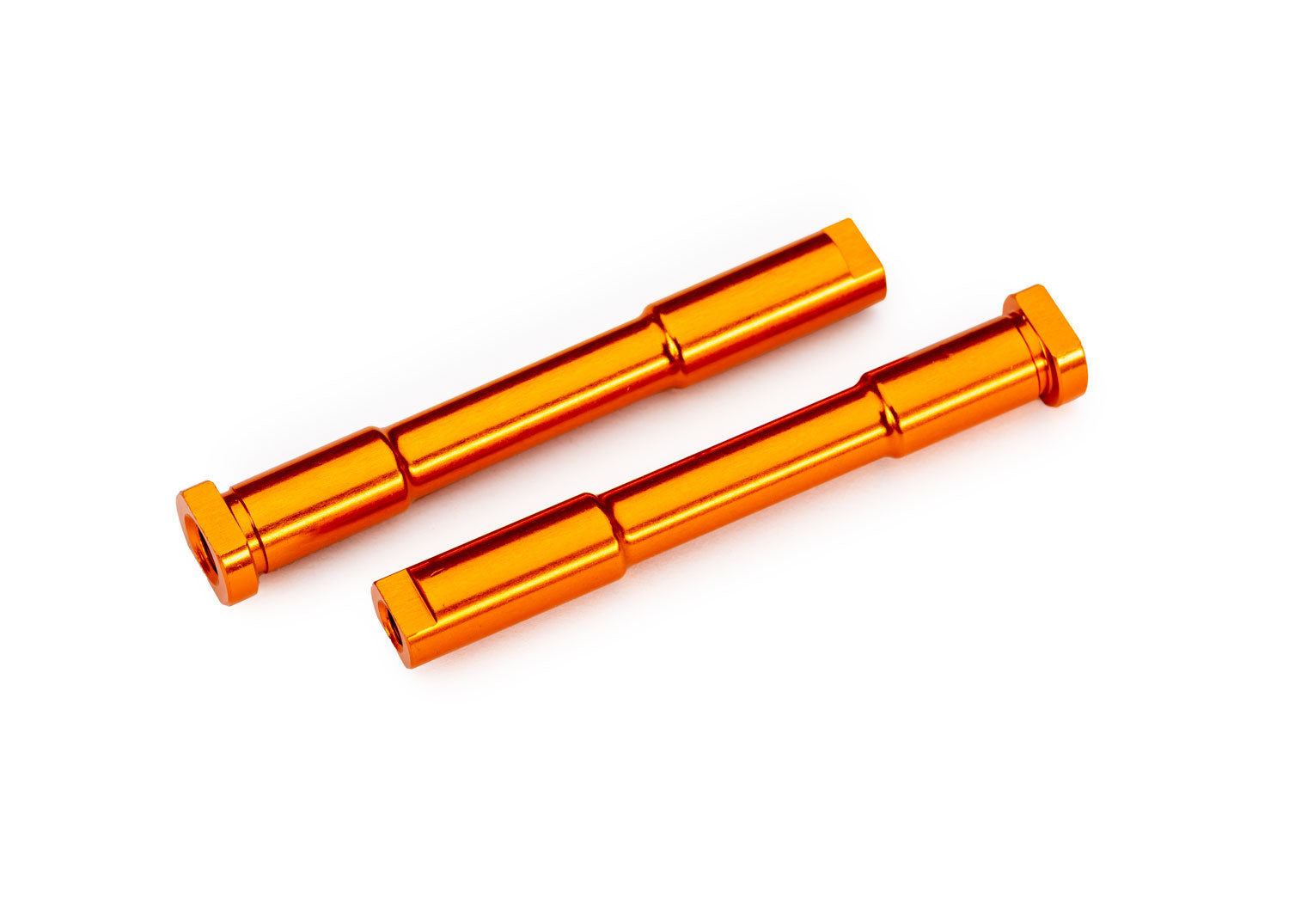 TRA9525-ORNG 9525-ORNG Aluminum Bellcrank Steering Posts, Orange