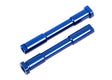 TRA9525 9525 Aluminum Steering Bellcrank Posts, Blue
