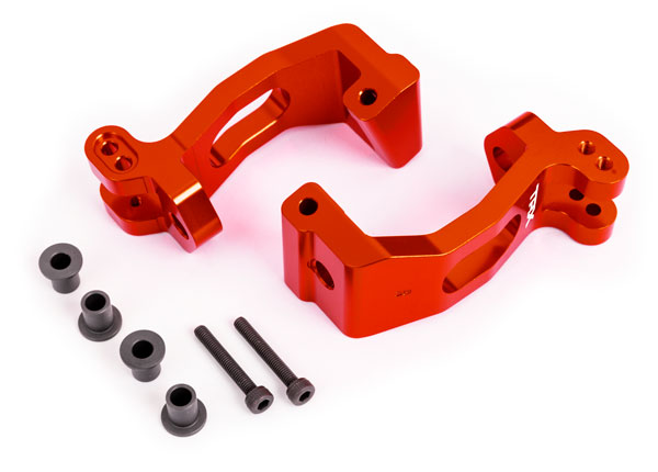 TRA9532R 9532R L&R Caster Blocks, Red