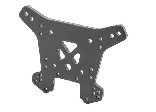 TRA9538A 9538A Rear Aluminum Shock Tower, Black