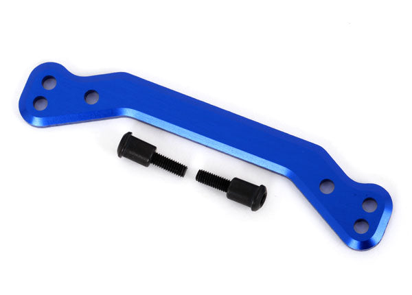 TRA9546 9546 Aluminum Steering Draglink w/ 3x14mm SS, Blue