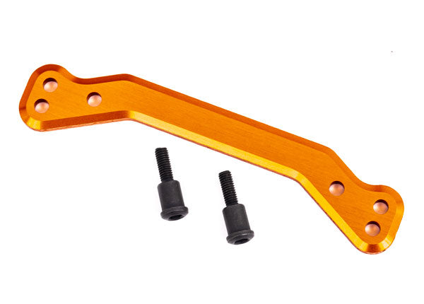 TRA9546T 9546T Aluminum Steering Draglink w/ 3x14mm SS, Orange