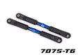 TRA9547X 9547X Front Aluminum Camber Links, Blue