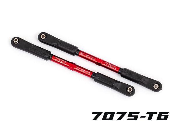 TRA9548R 9548R Rear Aluminum Camber Links, Red