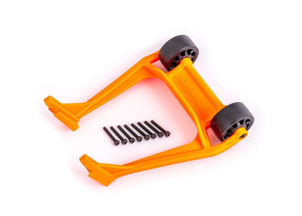 TRA9576T 9576T Wheelie Bar w/ 3x20mm CS (8), Orange