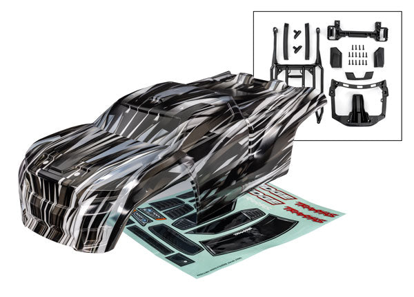 TRA9611 9611 Sledge Body, Clear w/ ProGraphix