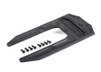 TRA9623 9623 Aluminum Chassis Skidplate, Black