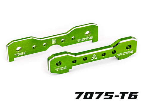 Traxxas 9629G Aluminum Front Tie Bars, Green