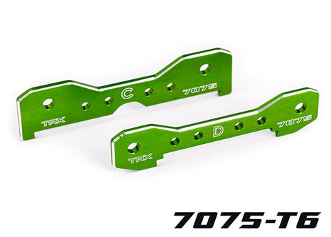 Traxxas 9630G Aluminum Rear Tie Bars, Green