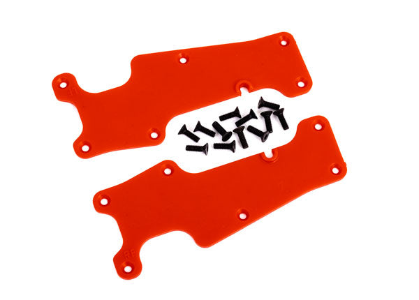 TRA9633R 9633R Front L&R Suspension Arm Covers, Red