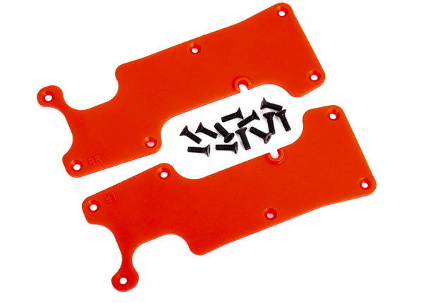 TRA9634R 9634R Rear L&R Suspension Arm Covers, Red
