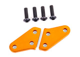 TRA9636T 9636T Aluminum Steering Block Arms (2), Orange