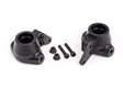 TRA9637A 9637A Left & Right Steering Blocks w/ Aluminum Arms, Black