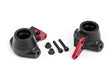 TRA9637R 9637R Left & Right Steering Blocks w/ Aluminum Arms, Red