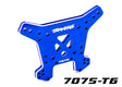 TRA9638 9638 Aluminum Rear Shock Tower, Blue