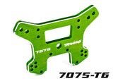 TRA9639G 9639G Aluminum Front Shock Tower, Green